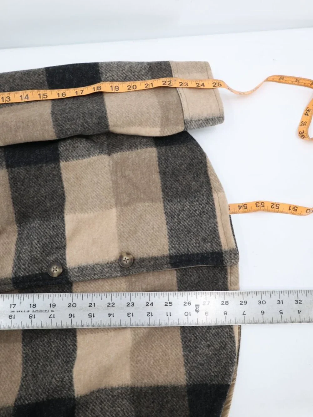 NWT Banana Republic Shirt Jacket Mens Small Long Sleeve Button Up Plaid Shacket